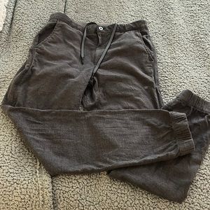 Mack Weldon zip up Sunday Joggers size small